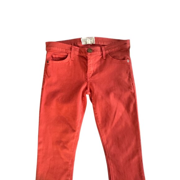 CURRENT ELLIOTT Orange Skinny Jeans Size 27 NEW with tags - Picture 4 of 8